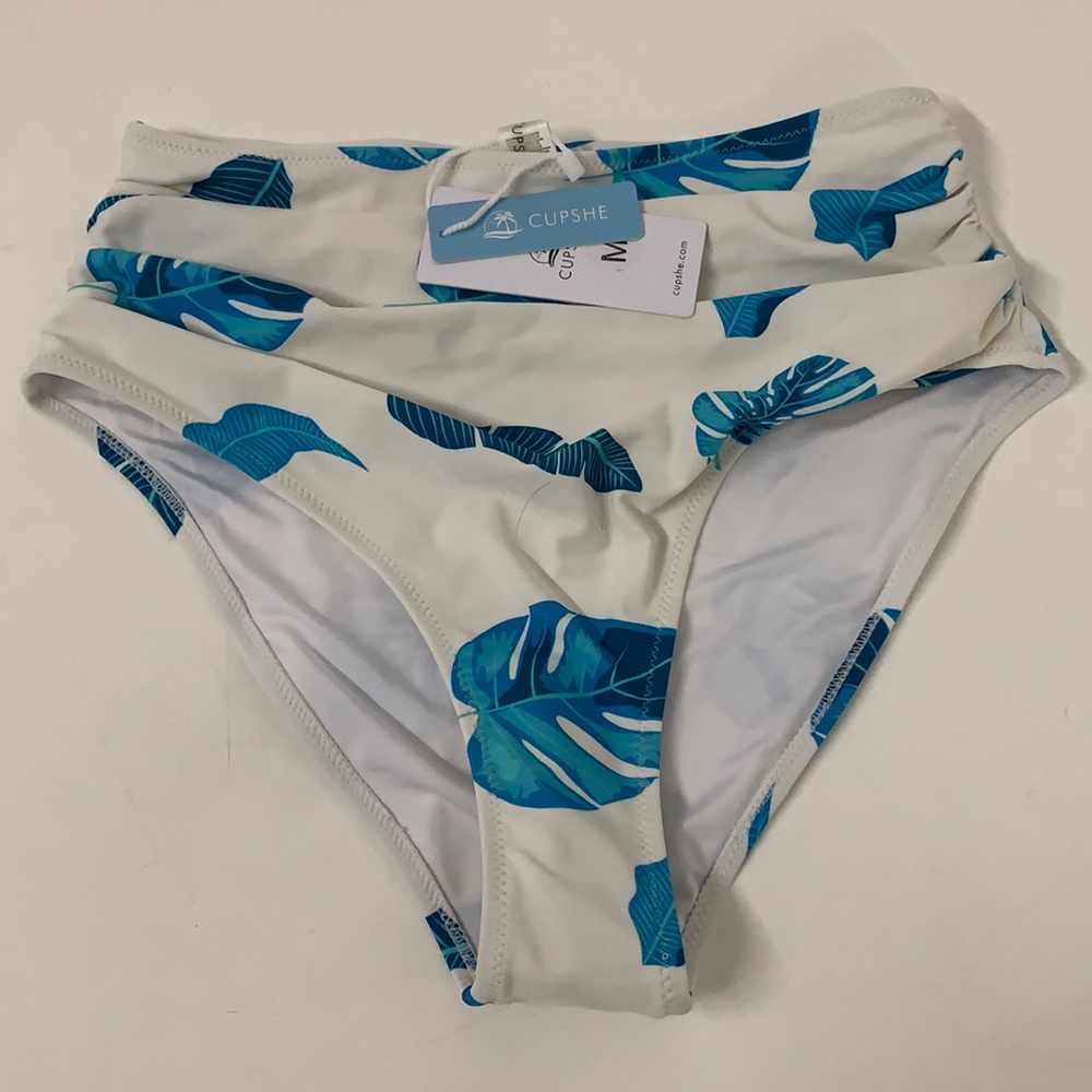 NWT Cupshe High-waist Swim Bottom